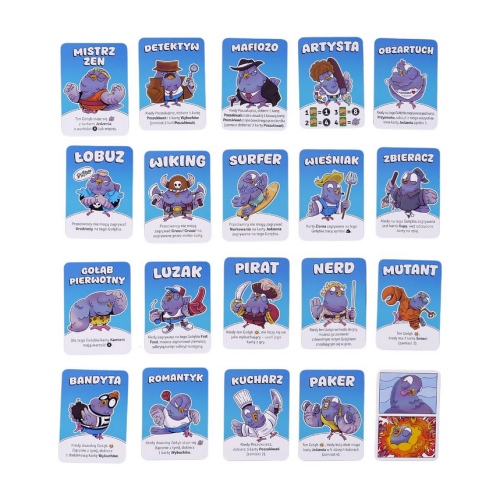 Rozrywkowe gołębie