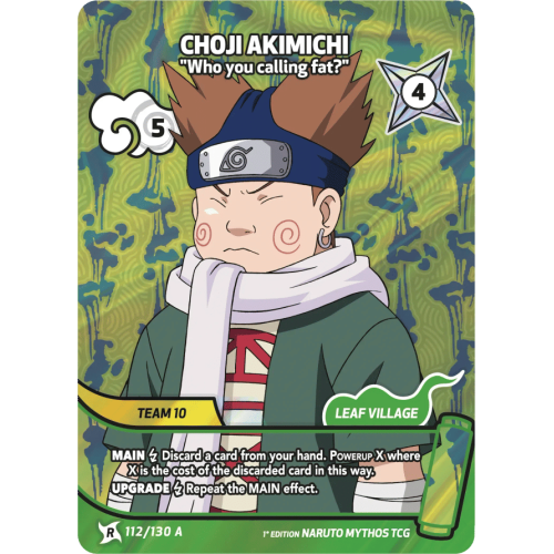 Konoha Shidō - Choji Akimichi...
