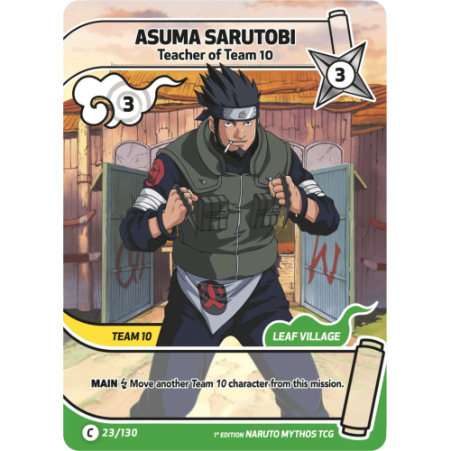 Konoha Shidō - Asuma Sarutobi...