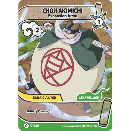 Konoha Shidō - Choji Akimichi...
