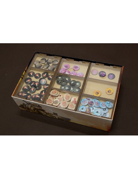 reDrewno Insert pasujący do gry Neuroshima HEX BATTLE