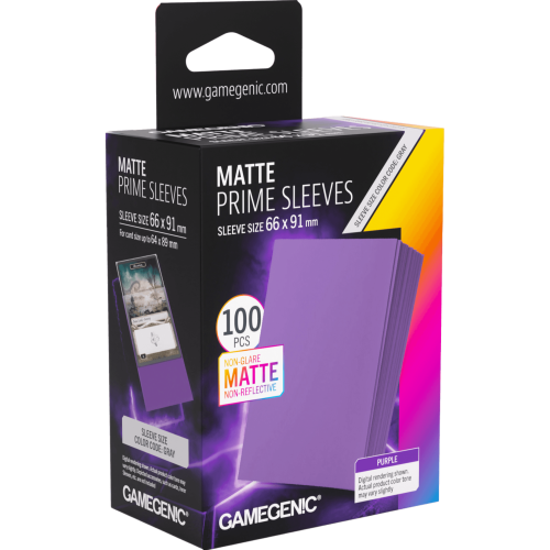 Gamegenic: Matte Prime Sleeves (66x91...