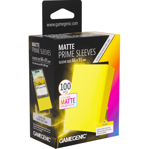 Gamegenic: Matte Prime Sleeves (66x91...