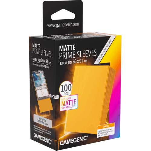Gamegenic: Matte Prime Sleeves (66x91...