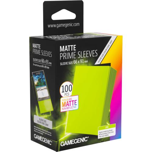 Gamegenic: Matte Prime Sleeves (66x91...