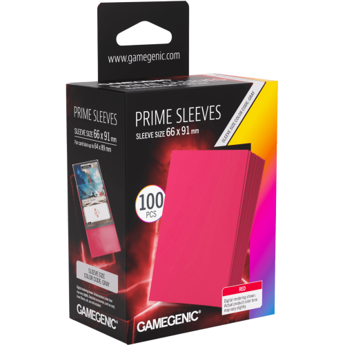 Gamegenic: Prime Sleeves (66x91 mm) -...