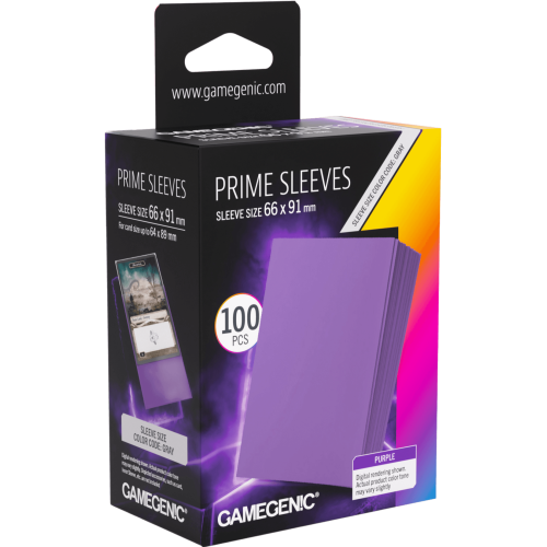 Gamegenic: Prime Sleeves (66x91 mm) -...