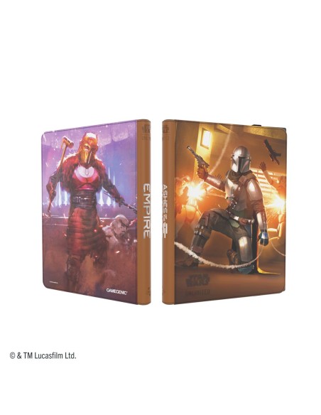 Gamegenic: Star Wars Unlimited - Ashes of the Empire - Zip-Up Album 18-Pocket - The Armorer & Whistling Birds