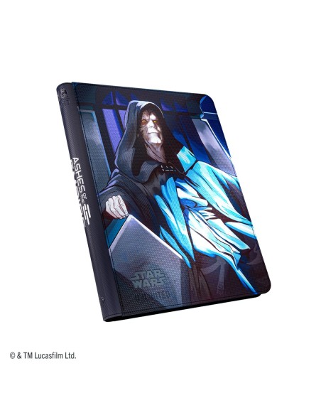 Gamegenic: Star Wars Unlimited - Ashes of the Empire - Zip-Up Album 18-Pocket - Jedi Luke Skywalker & Emperor Palpatine