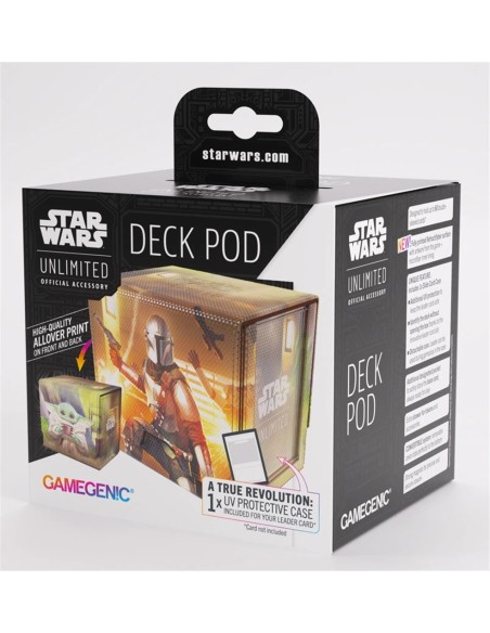 Gamegenic: Star Wars Unlimited - Ashes of the Empire - Deck Pod - The Mandalorian & Grogu