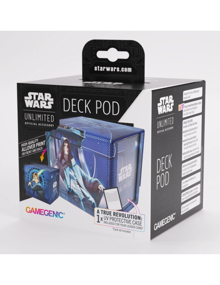 Gamegenic: Star Wars Unlimited - Ashes of the Empire - Deck Pod - Jedi Luke Skywalker & Emperor Palpatine