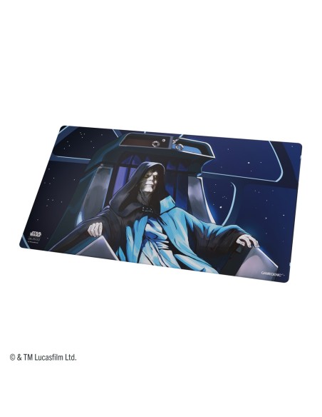 Gamegenic: Star Wars Unlimited - Ashes of the Empire - Double-Sided Game Mat - Jedi Luke Skywalker & Emperor Palpatine