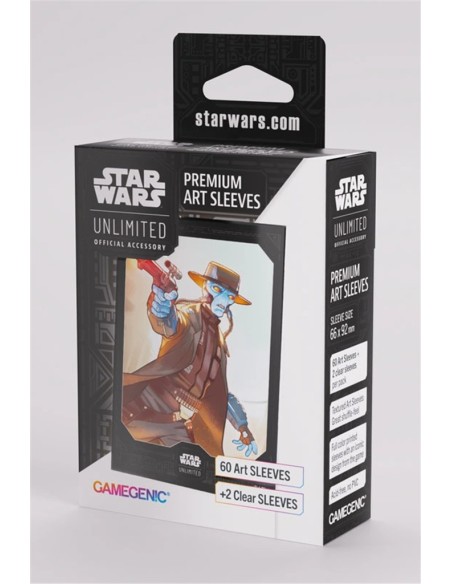 Gamegenic: Star Wars Unlimited - Ashes of the Empire - Premium Art Sleeves - Cad Bane