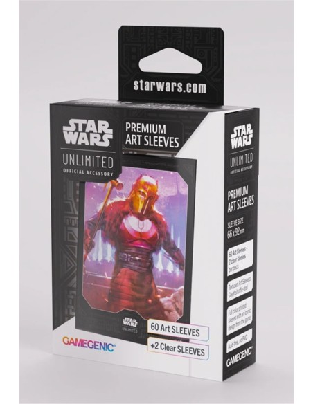 Gamegenic: Star Wars Unlimited - Ashes of the Empire - Premium Art Sleeves - The Armorer