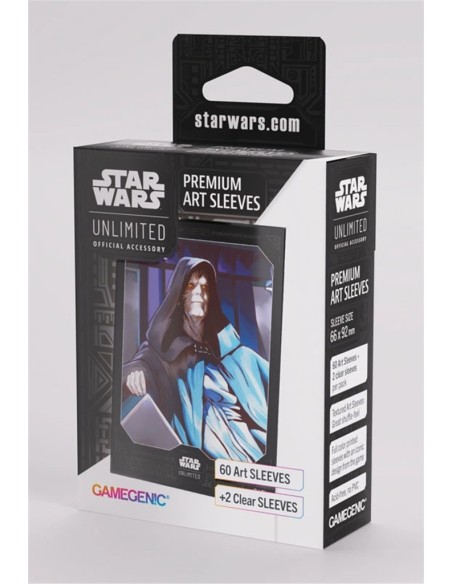 Gamegenic: Star Wars Unlimited - Ashes of the Empire - Premium Art Sleeves - Emperor Palpatine