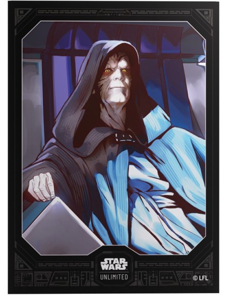 Gamegenic: Star Wars Unlimited - Ashes of the Empire - Premium Art Sleeves - Emperor Palpatine