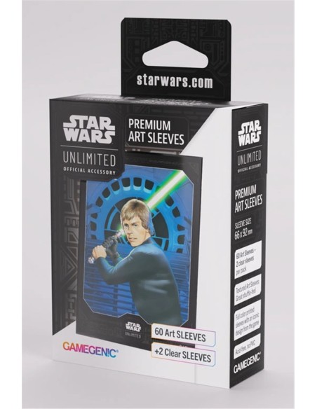 Gamegenic: Star Wars Unlimited - Ashes of the Empire - Premium Art Sleeves - Jedi Luke Skywalker