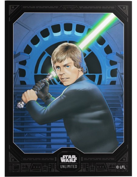 Gamegenic: Star Wars Unlimited - Ashes of the Empire - Premium Art Sleeves - Jedi Luke Skywalker