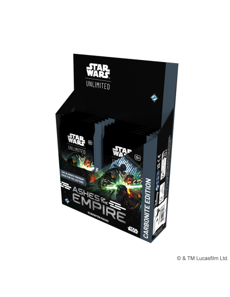 Star Wars: Unlimited Card Game - Ashes of the Empire - Carbonite Booster Display (12)