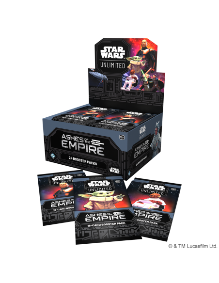 Star Wars: Unlimited Card Game - Ashes of the Empire - Booster Display (24)