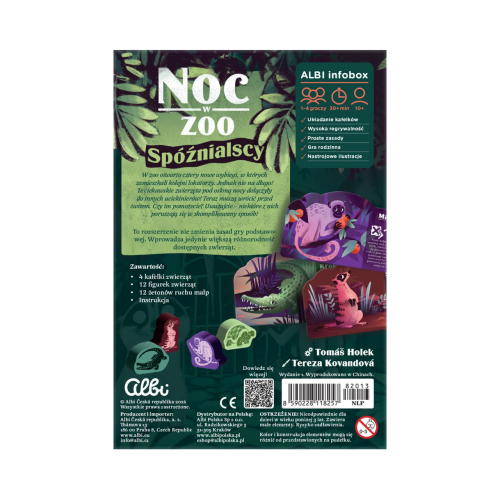 Noc w zoo. Spóźnialscy