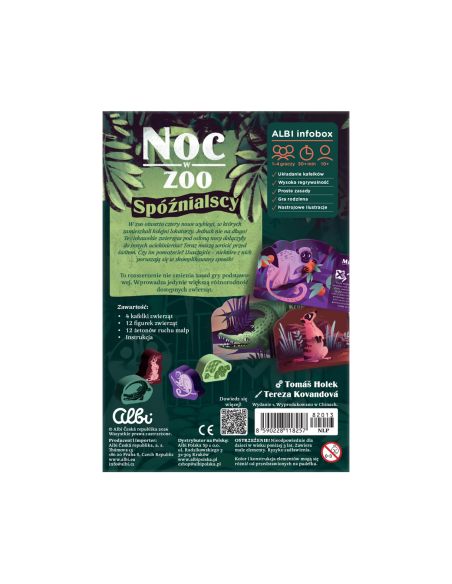 Noc w zoo. Spóźnialscy