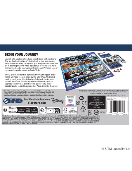 Star Wars: Unlimited Card Game - Icons 2027 Edition - Starter Box