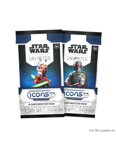 Star Wars: Unlimited Card Game - Icons 2027 Edition - 4 Booster Pack