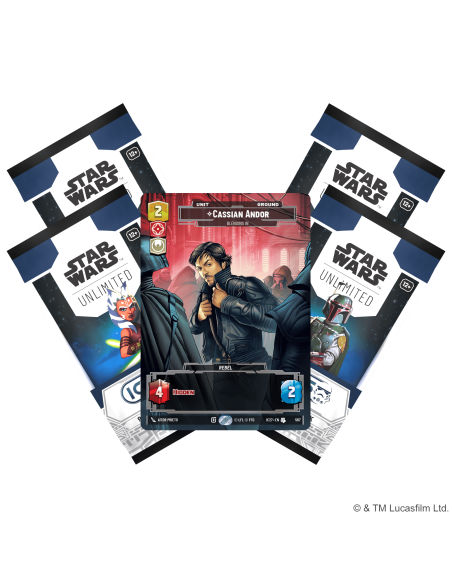 Star Wars: Unlimited Card Game - Icons 2027 Edition - 4 Booster Pack