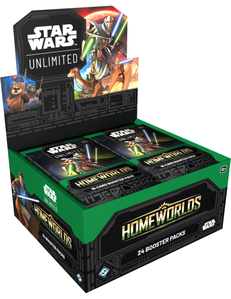 Star Wars: Unlimited Card Game - Homeworlds - Booster Display (24)