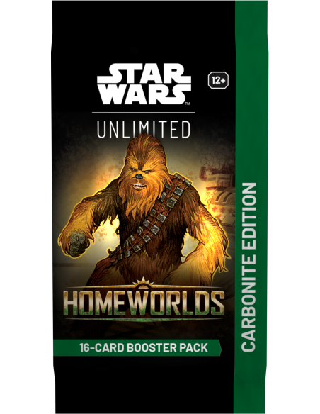 Star Wars: Unlimited Card Game - Homeworlds - Carbonite Booster Display (12)