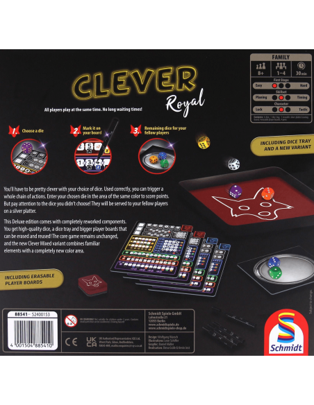 Rzuć na tacę (edycja królewska) (Clever Royal)