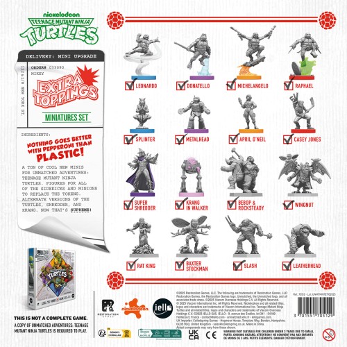 UNMATCHED: TMNT EXTRA TOPPINGS