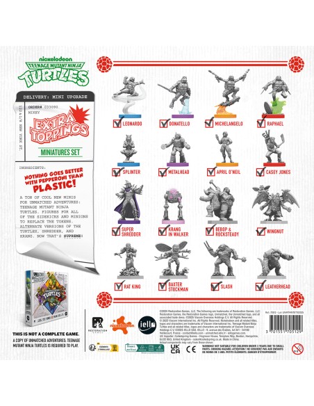 UNMATCHED: TMNT EXTRA TOPPINGS