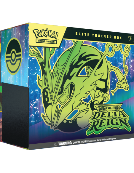 Pokémon TCG: Mega Evolution - Delta Reign - Elite Trainer Box (LIMIT 2 szt. na osobę/firmę.)