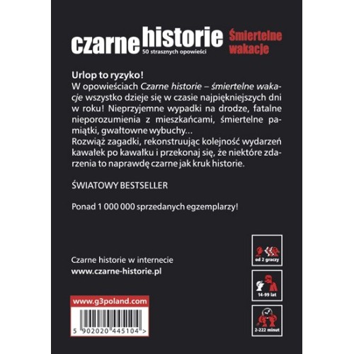 Czarne historie - Śmiertelne wakacje Imprezowe G3