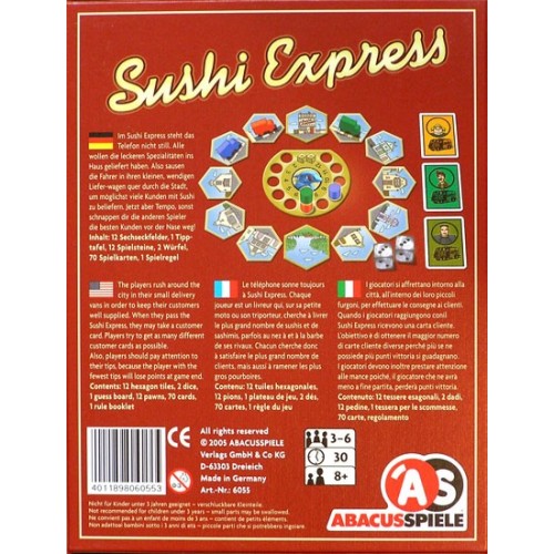 Sushi Express Rodzinne Abacus Spiele Sushi Express Rodzinne Abacus Spiele