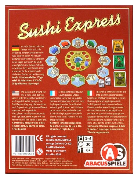 Sushi Express Rodzinne Abacus Spiele Sushi Express Rodzinne Abacus Spiele